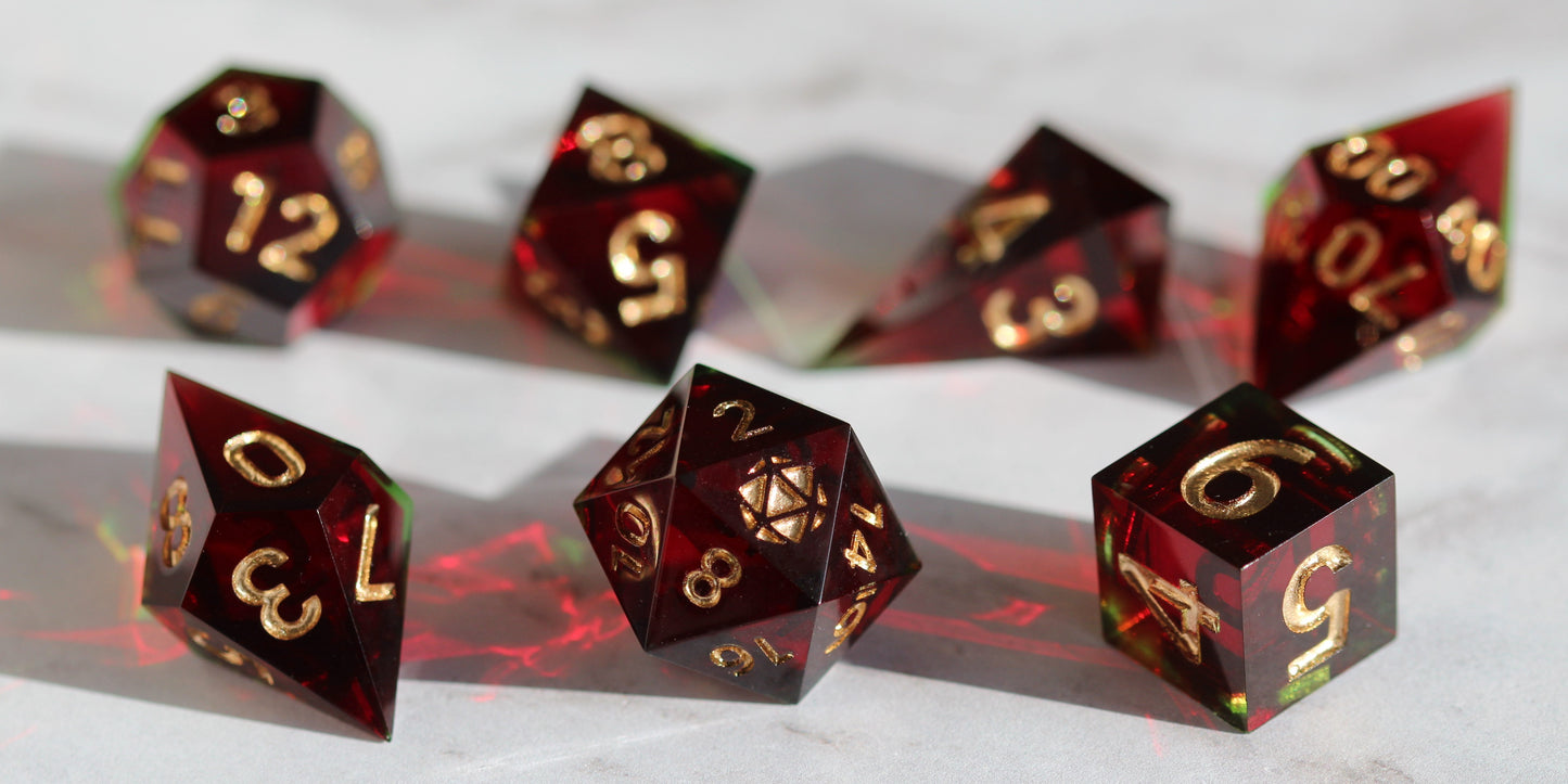 Christmas Garnet (7 Piece Set)