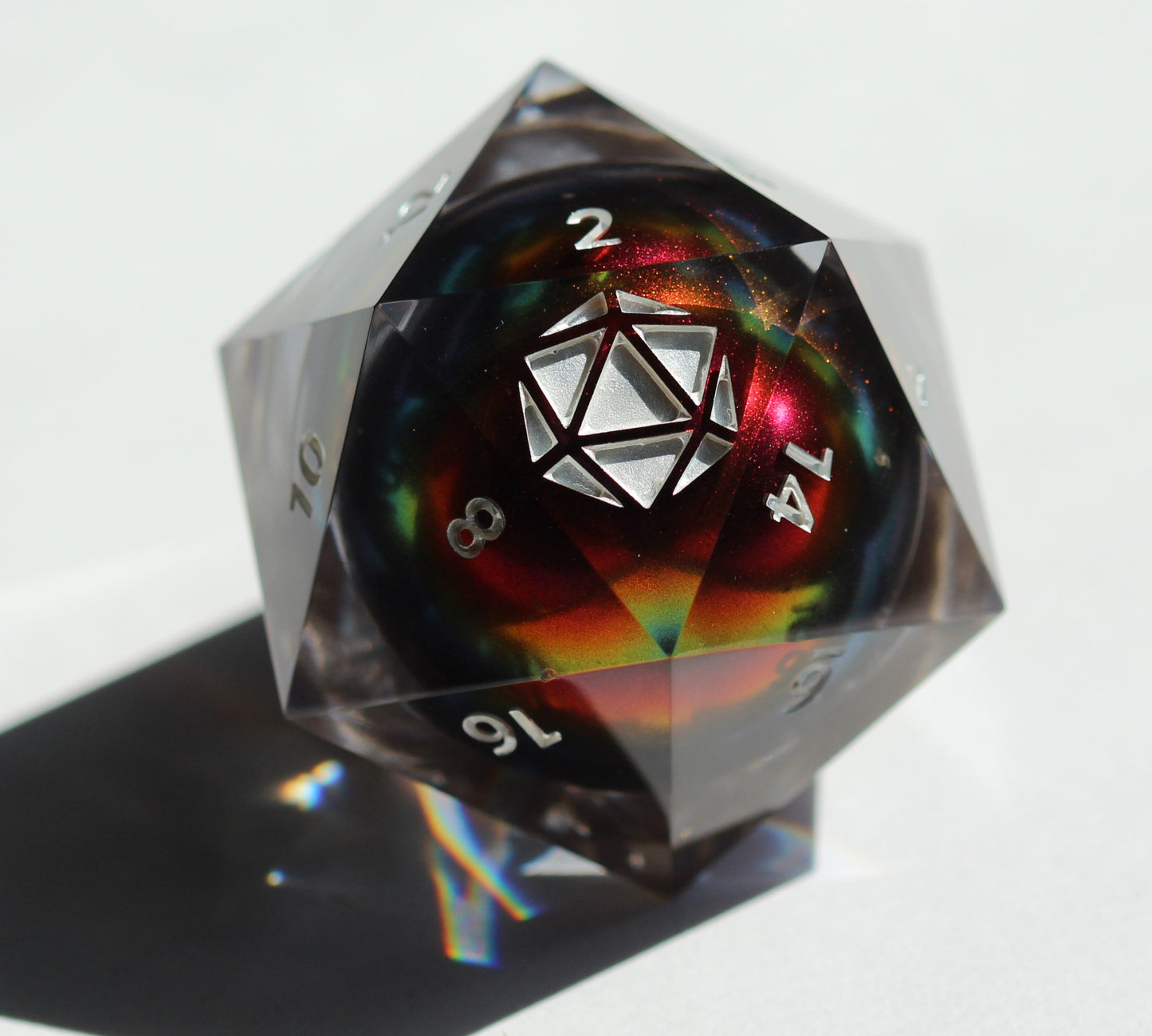 Chromatic Orb (Jumbo d20: 40mm)