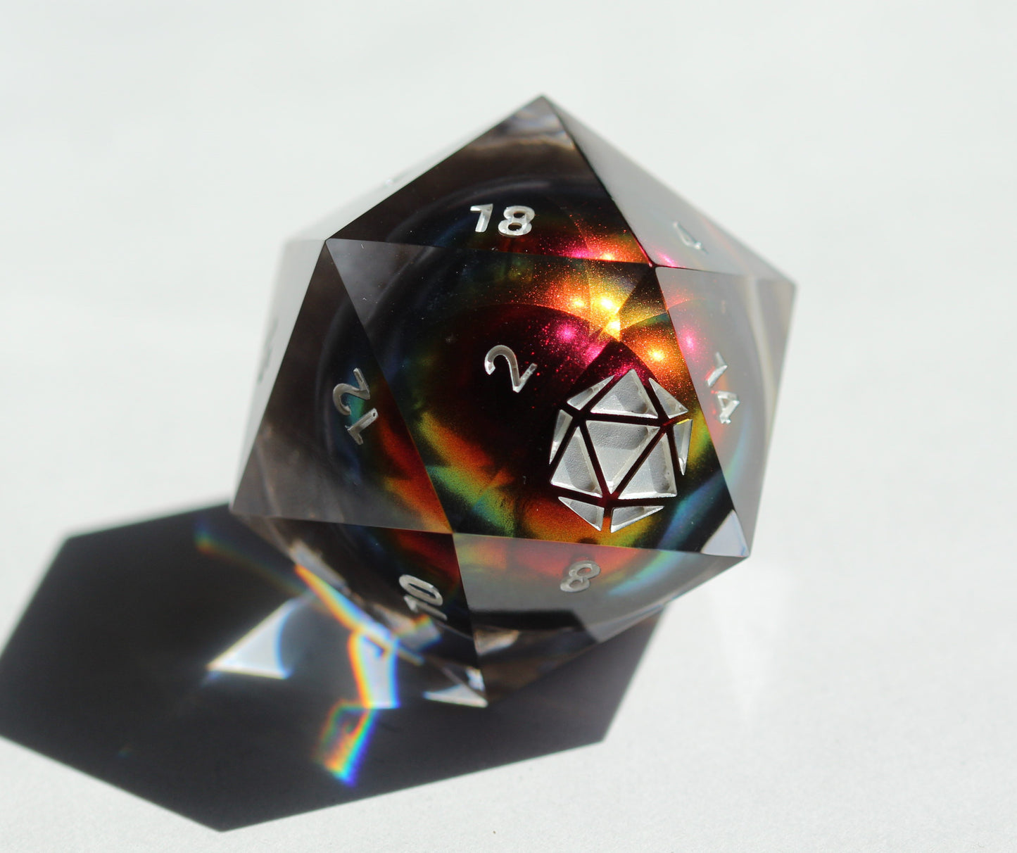 Chromatic Orb (Jumbo d20: 40mm)