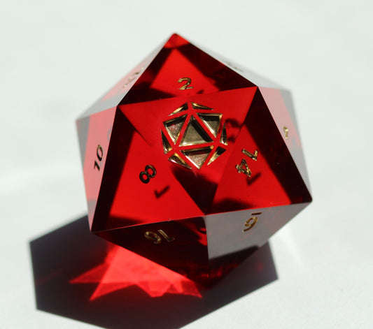 Regal Ruby (Jumbo d20: 40mm)