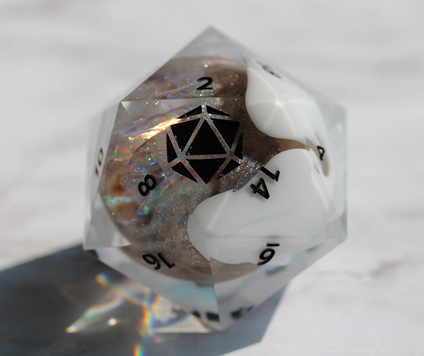 Oracle's Outlook (Jumbo d20: 40mm)