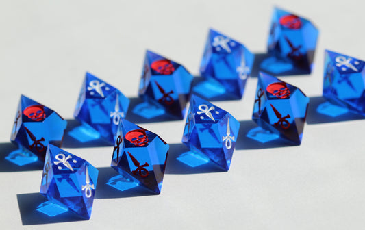 Ventrue Blue (Vampire the Masquerade 10 Piece Set)