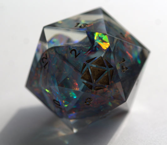 Phantom Opal (Jumbo d20: 40mm)