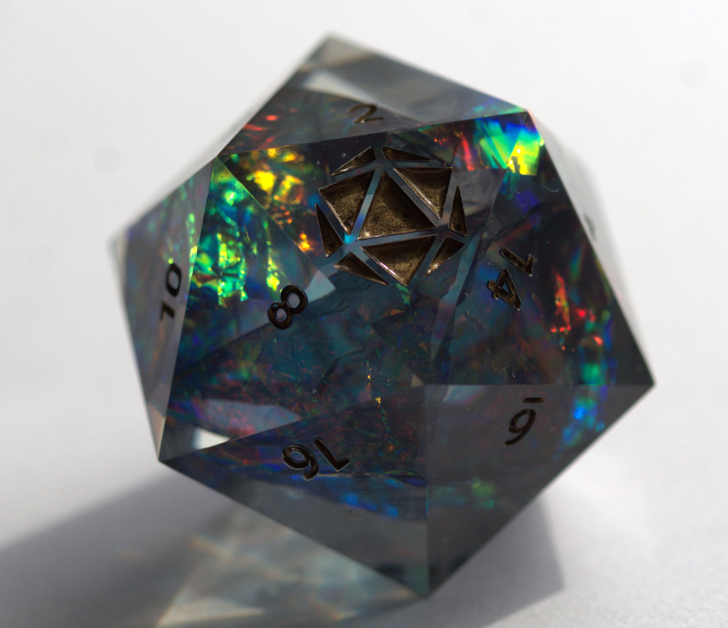 Phantom Opal (Jumbo d20: 40mm)
