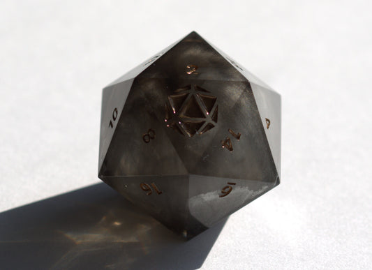 Metallic Maelstrom (Jumbo d20: 40mm)