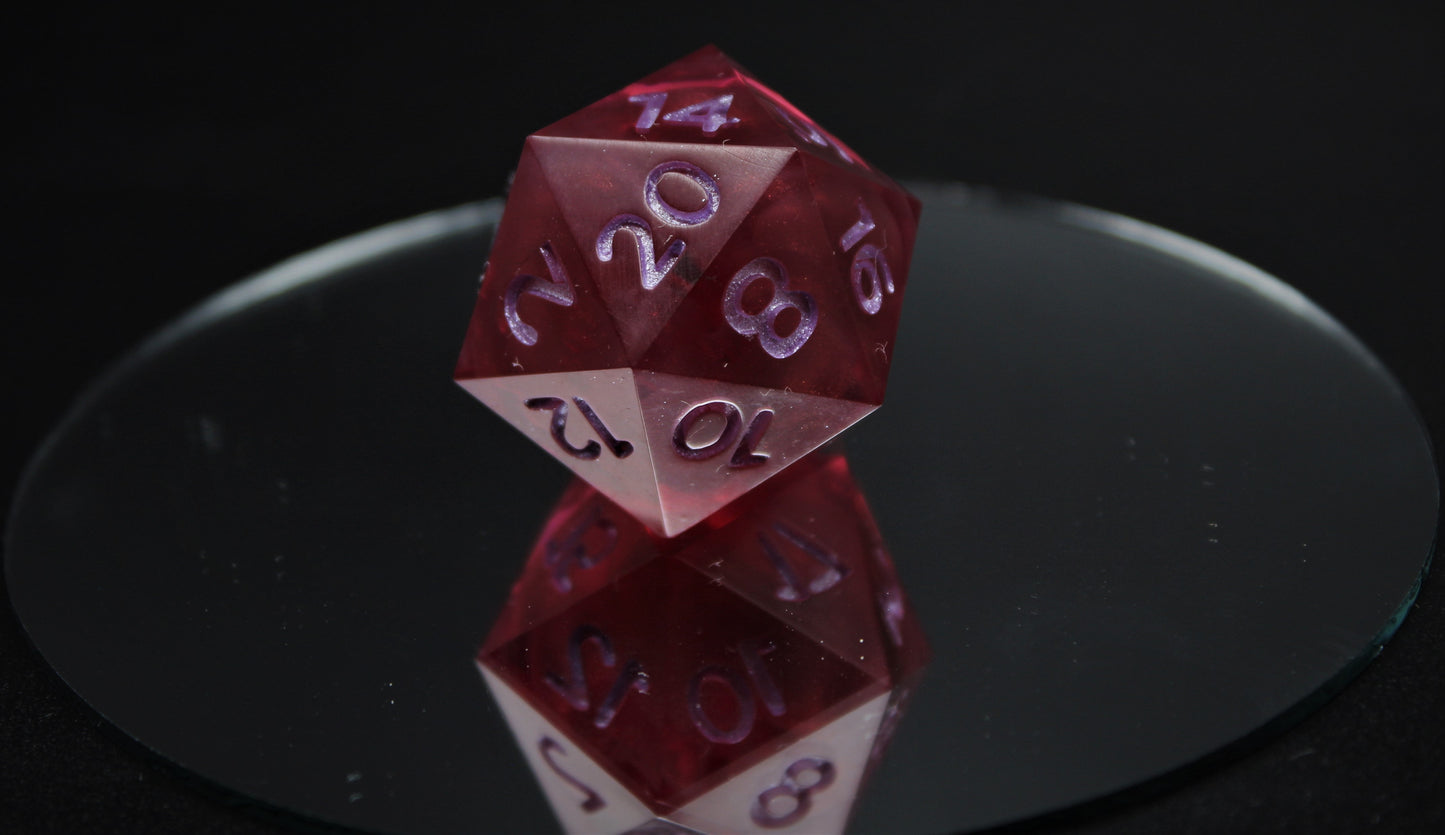 Pomegranate Plumes (Jumbo d20: 30mm)